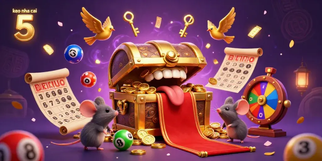 Engage with keo nha cai 5 while discovering a vibrant world of lottery balls and treasures!