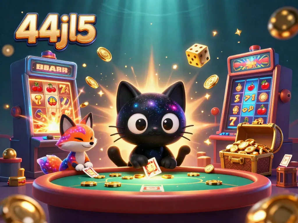Engage with vibrant casino scenes featuring the 44jl5 galaxy cat and fox in action.