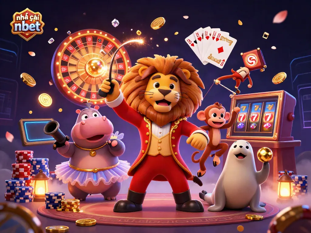 Experience the excitement of nhà cái nbet with vibrant characters and dynamic casino elements.