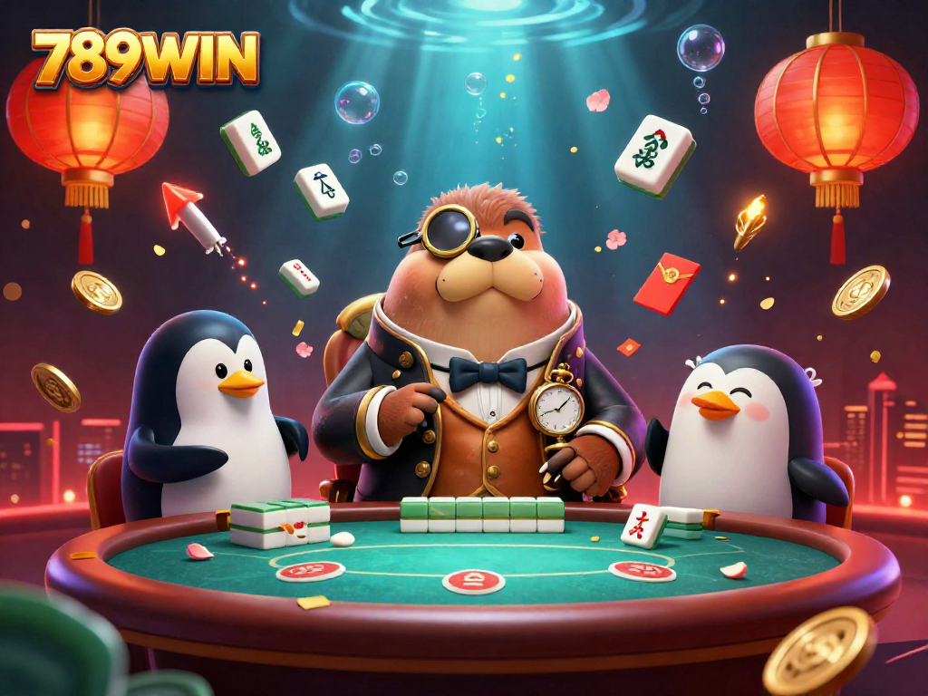 Engage in thrilling poker at 789WIN with charming characters and rich visual elements.